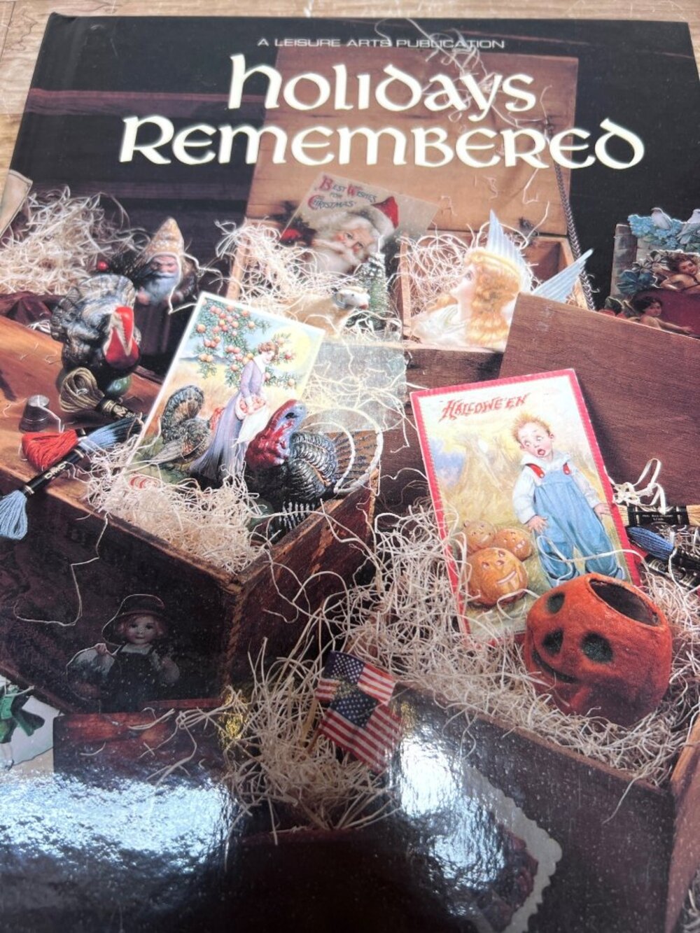 Holidays Remembered Cross-Stitch Book Includes Seasonal Designs & Patterns